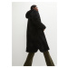 BONPRIX kabát z medvídkového flísu Barva: Černá, Mezinárodní