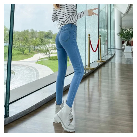 Dámské zateplené džíny zimní