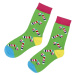 Ponožky Vánoce lízátko, zelené 39-43