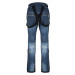Kilpi JEANSO-M Pánské softshellové lyžařské kalhoty QM0256KI Tmavě modrá