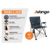 Židle Vango Panama XL Barva: šedá/černá