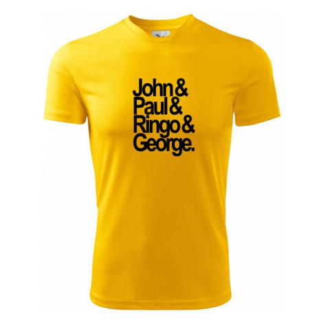 John Paul Ringo George - Pánské triko Fantasy sportovní (dresovina)
