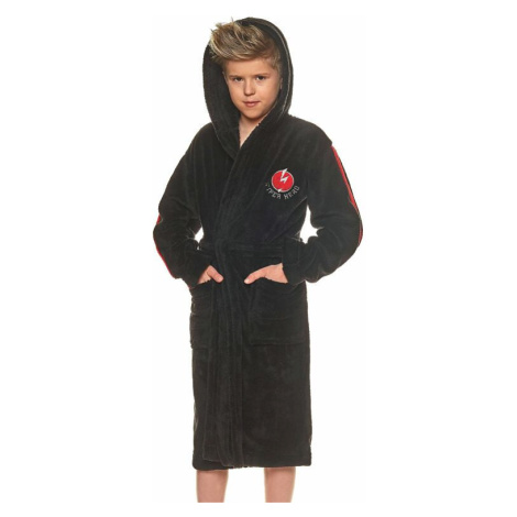 Chlapecký župan Super Hero černý L&L Collection