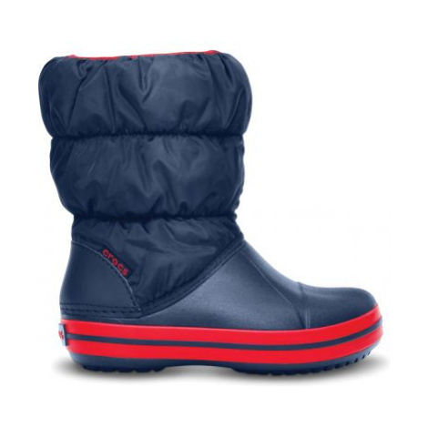 Crocs Winter Puff boot - navy/red