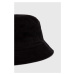 Manšestrový klobouok New Balance černá barva, bavlněný