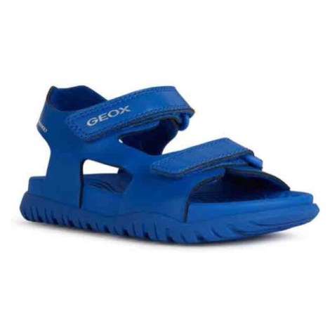 Geox FUSBETTO Juniorské sandále, modrá, velikost