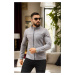 24285 Dewberry Suede Mens Jacket-GREY