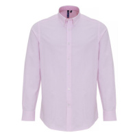Premier Workwear Pánská košile oxford s dlouhý rukávem PR238 White