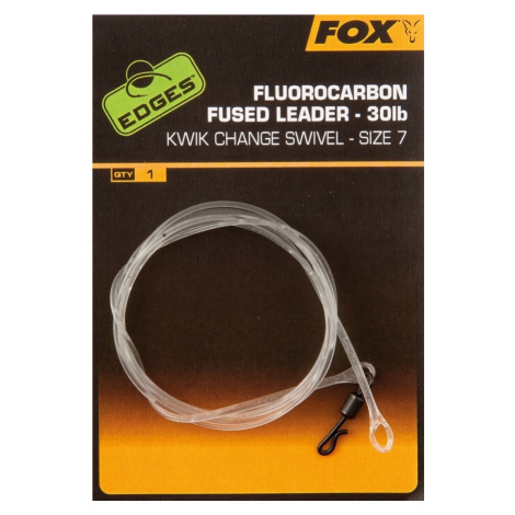 Fox Návazec Fluorocarbon Fused Leaders - velikost 10
