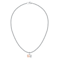 Morellato Romantický ocelový bicolor náhrdelník You & Me Drops SCZ1264
