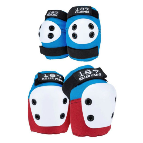 CHRÁNIČE 187 KILLER PADS Combo Pack Knee - modrá