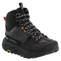 Jack Wolfskin TERRAQUEST TEXAPORE MID W Dámská outdoorová obuv, černá, velikost