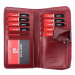 Dámská kožená peněženka Pierre Cardin 02 LEAF 116 červená