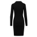 Ladies Rib Dress - black