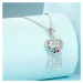 GRACE Silver Jewellery Stříbrný náhrdelník Lapač snů - stříbro 925/1000 NH-SCN519/83 Stříbrná 45