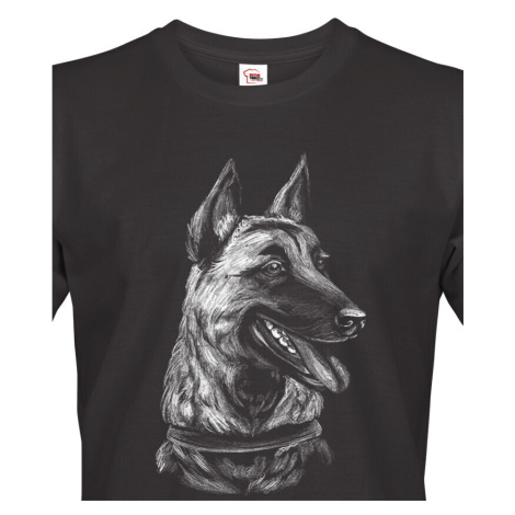 Pánské tričko pro majitele Belgického ovčáka - pro milovníky psů BezvaTriko
