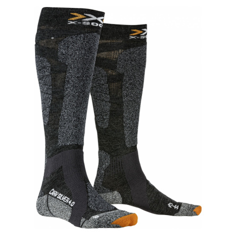 Ponožky X-Socks CARVE SILVER 4.0 šedá|černá