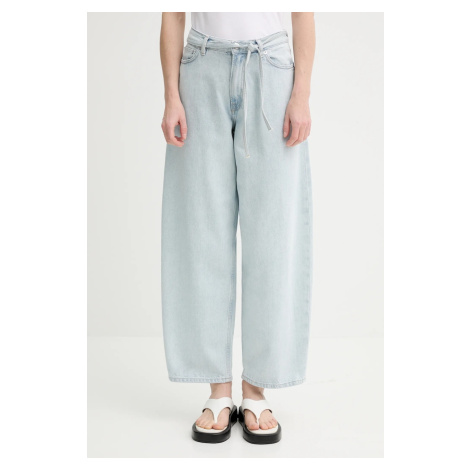 Džíny Samsoe Samsoe SAHARPER dámské, high waist, F25200006