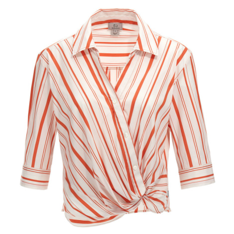 Halenka woolrich stripe poplin blouse bílá