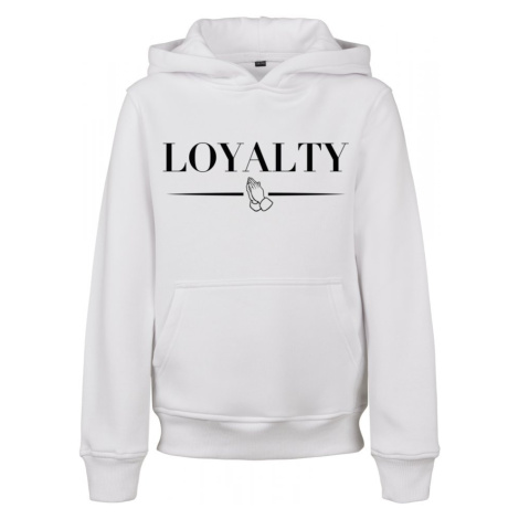 Kids Loyalty Hoody - white Mister Tee