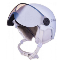 Dámská lyžařská helma se štítem BLIZZARD W2W Double Visor ski helmet, white matt, smoke lens, mi