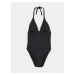 Černé dámské plavky se zavazováním za krkem Marks & Spencer