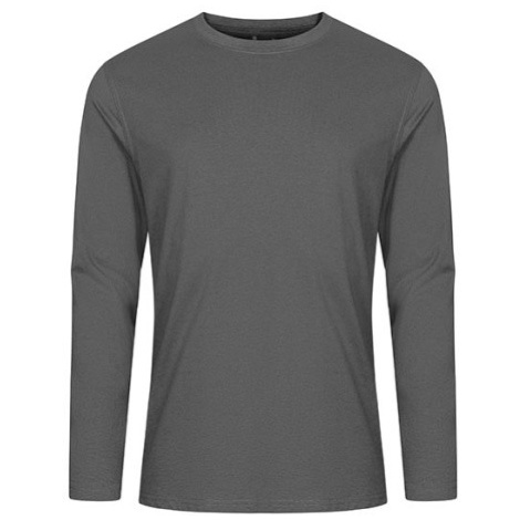 Excd by Promodoro Men´s T-Shirt Long Sleeve Pánské tričko s dlouhým rukávem CD4097 Steel Grey
