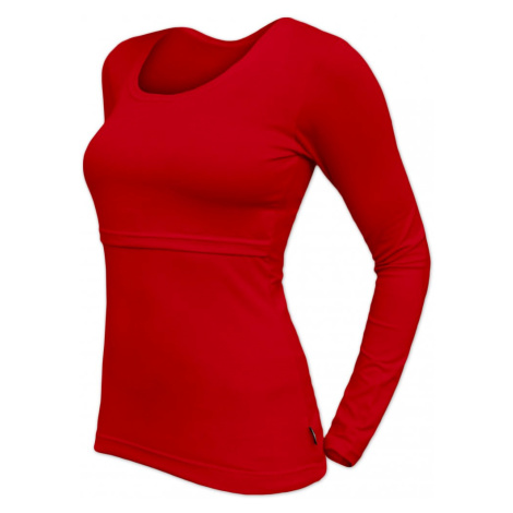 Kojicí tričko Kateřina, dlouhý rukáv - červené L/XL Jožánek