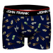 Pánské boxerky John Frank JFBD351 | blu