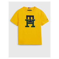 Žluté klučičí tričko Tommy Hilfiger - Kluci
