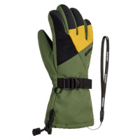 Ziener LANI GTX JR Dětské lyžařské rukavice, tmavě zelená, velikost