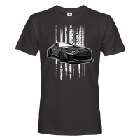 Pánské tričko s potiskem Ford Mustang -  tričko pro milovníky aut
