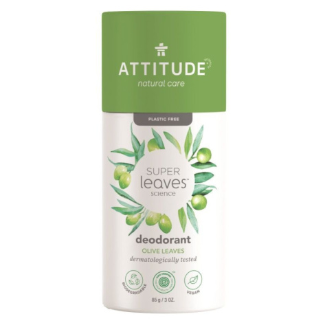 ATTITUDE Super leaves Přírodní tuhý deodorant olivové listy 85 g
