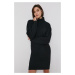 Šaty Armani Exchange černá barva, mini, jednoduché