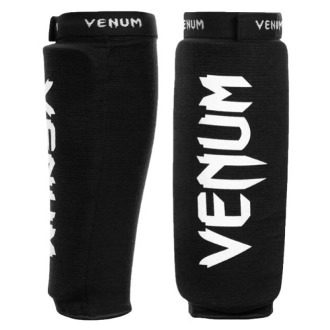 Venum KONTACT SHIN GUARDS Chrániče holení, černá, velikost