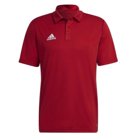 adidas ENTRADA 22 POLO SHIRT Pánské polo triko, červená, velikost