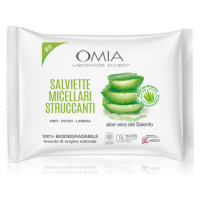 Omia Laboratories Aloe Vera del Salento odličovací ubrousky 20 ks