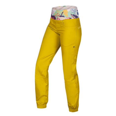 Dámské lezecké kalhoty Ocún Sansa Pants Yellow Antique Moss