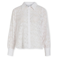 Vila Noos Flema New Shirt L/S - Bright White Bílá