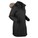 Teplý funkční outdoorový kabát s imitátem kožešiny