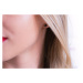 Náušnice s dřevěným detailem Virie Earrings Hexagon