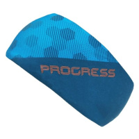 PROGRESS HEADBAND Sportovní čelenka, modrá, velikost