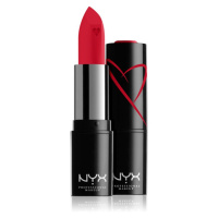 NYX Professional Makeup Shout Loud krémová hydratační rtěnka odstín 11 - Red Haute 3.5 g