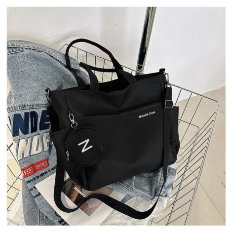 Dámská plátěná crossbody taška ve studentském stylu