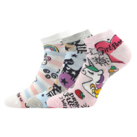 Lonka Dedonik Dětské trendy ponožky - 3 páry BM000002518100116730 mix holka