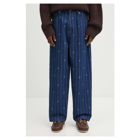 Džíny Drôle de Monsieur Le Jean Baggy Monogramme pánské, I.BP168.CO238 Drole De Monsieur