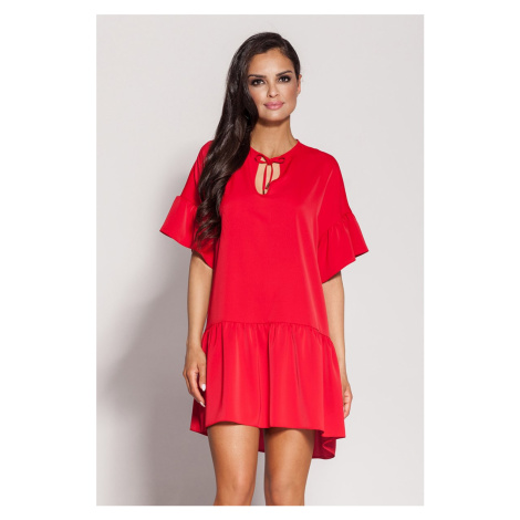 Červené šaty Lila Dursi