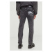 Džíny Karl Lagerfeld Jeans pánské, šedá barva