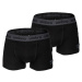 Umbro BOXER SHORT 2PACK Pánské boxerky, černá, velikost
