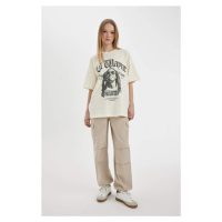 DEFACTO Coool Parachute Poplin 100% Cotton Trousers